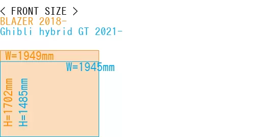 #BLAZER 2018- + Ghibli hybrid GT 2021-